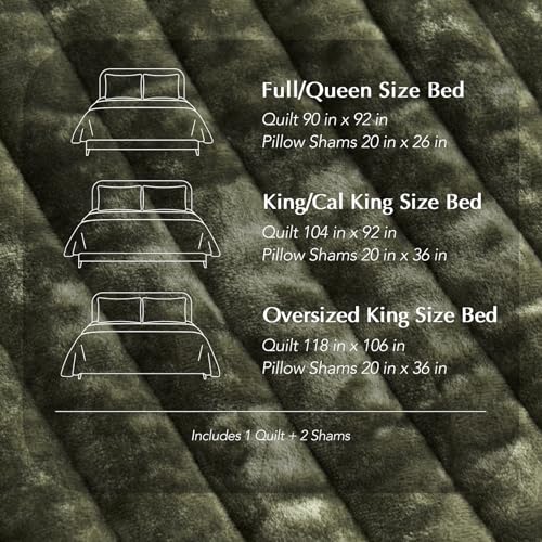 Oversized Velvet Quilt Set