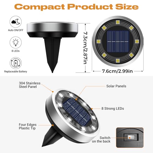 Solar Ground Lights (18 Count)