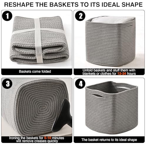 11 Inch Cube Storage Bins (3 Count)