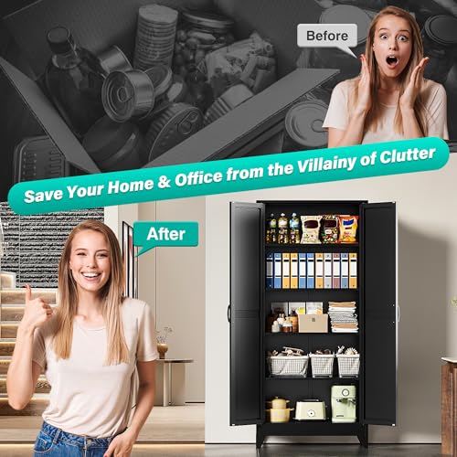 75" Tall Pantry Cabinet