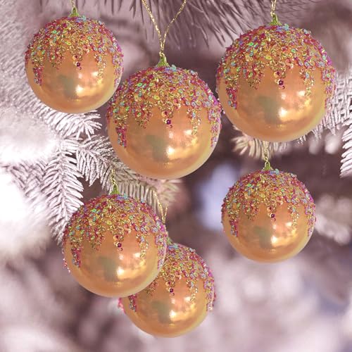 4Pcs Christmas Balls Ornaments (4 Count)