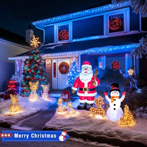 33ft 100 LED Blue Christmas Tree Lights (33 Foot)