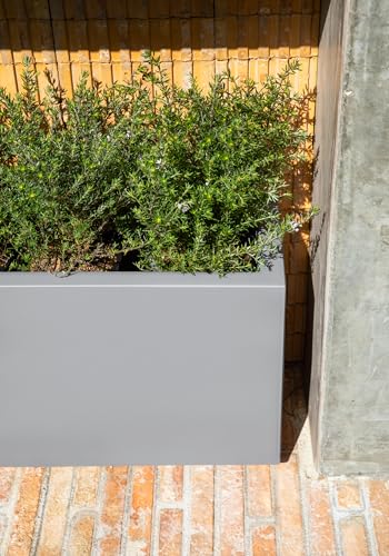 Block Series Long Box Planter (2 Count)