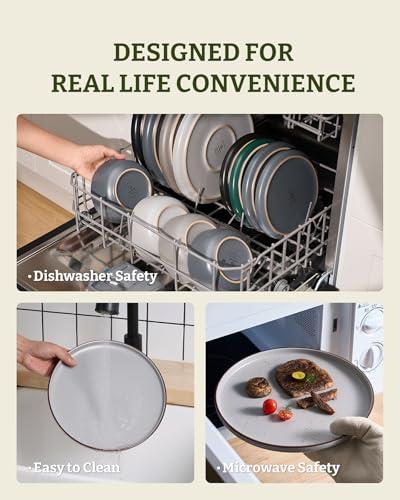 Mercury 16 Piece Dinnerware Set with Pasta Bowls