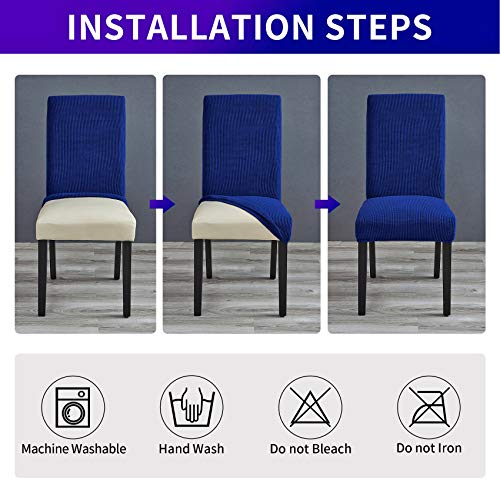 Stretch Chair Covers for Dining Room Set of 4
