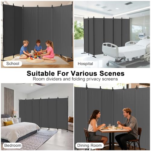 6 Panel Room Divider