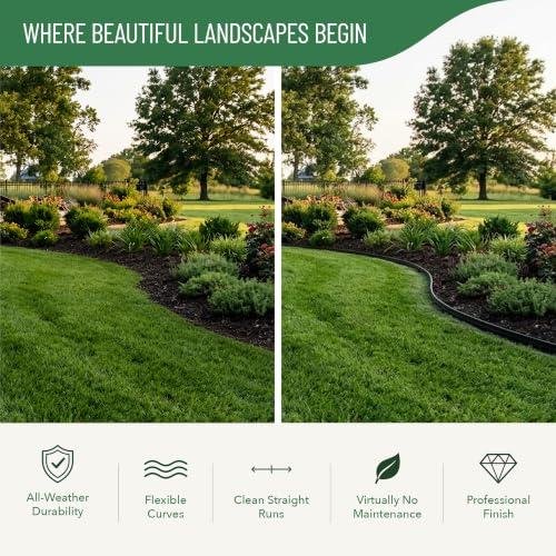 E Z Edge Aluminum Landscape 48' Edging Kit