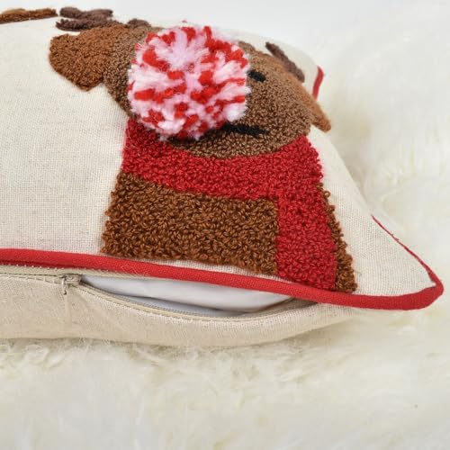 Merry Woofmas Christmas Pillow Covers 12x20
