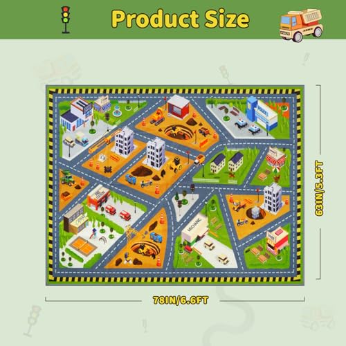 Kids Rug Play Mat (33 Sq Ft)