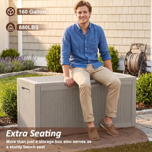 160 Gallon Deck Box