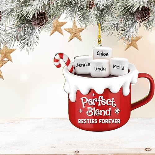 A Blend of Christmas Cheer Personalized Acrylic Ornament