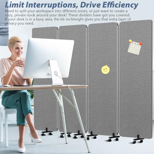 Room Divider Privacy Panel (4 Count)