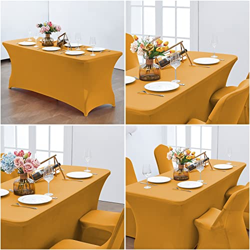 6FT Stretch Spandex Fitted Tablecloth