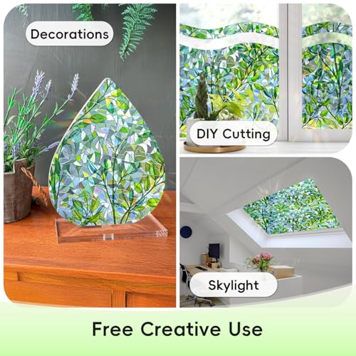 Stained Glass Window Film (464.74 sq inch)