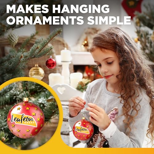 300 Pack Christmas Ornament Hooks for Christmas Tree Decoration (300 Count)