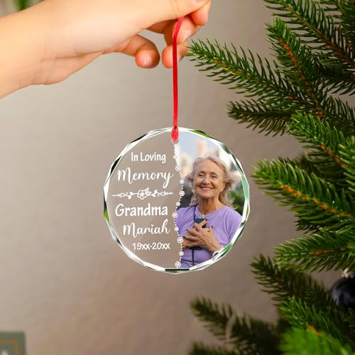Personalized Christmas Ornament with Photo