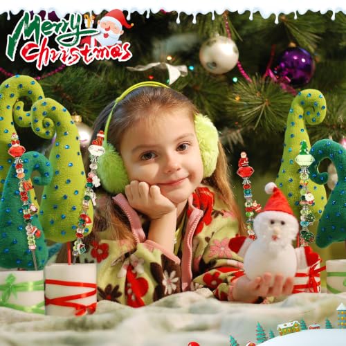110 Pcs Beaded Garden Stake Fairy Wand for Christmas Decoration (110 Count)
