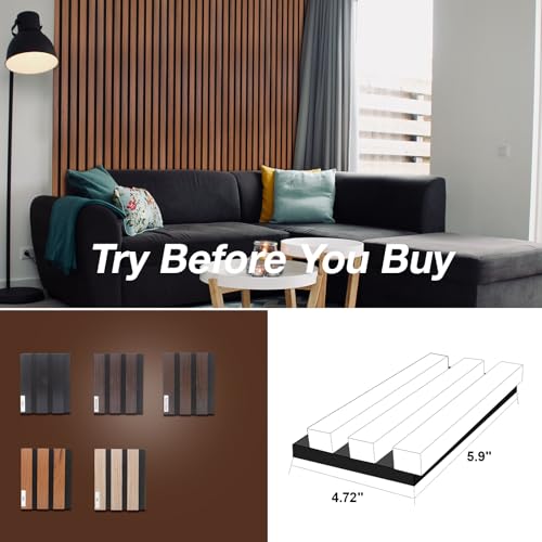 Wood Panels for Wall Color Samples Pack
