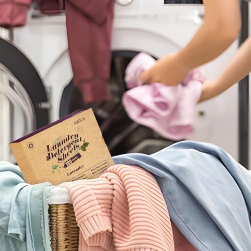 Laundry Detergent Sheets Lavender Scent 160 Count Soap Sheets Non