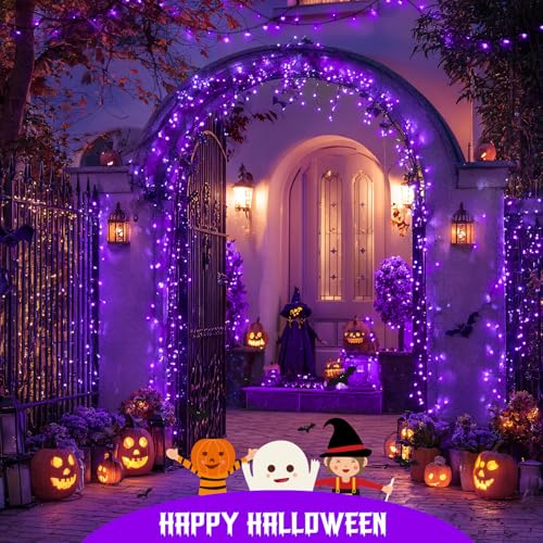 2 Pack Solar Halloween Lights (42.7 Foot)