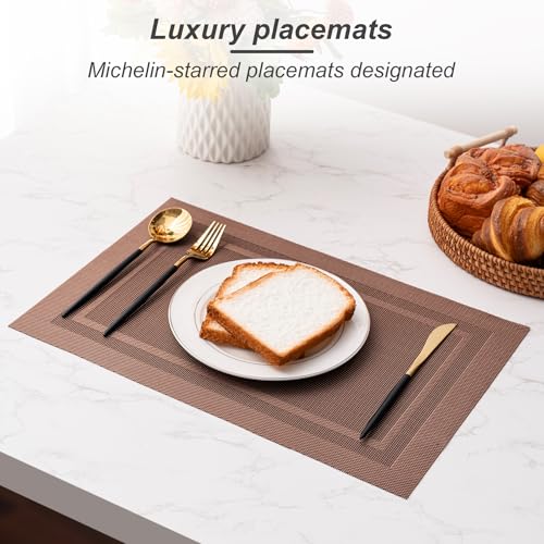 Placemats Set of 4 Washable Indoor (4 Count)