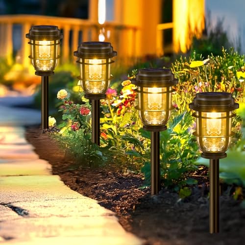 8 Pack Solar Pathway Lights (8 Count)