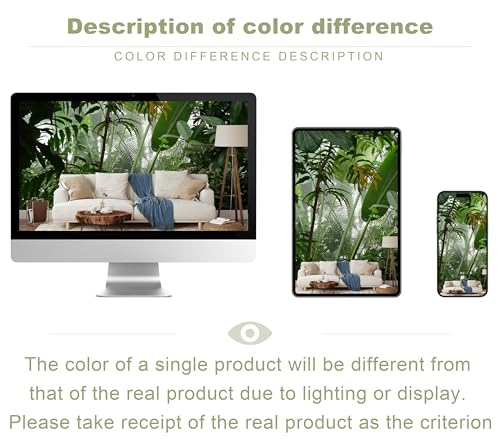 Green Leaf Wallpaper Tropical Jungle Wall Mural
