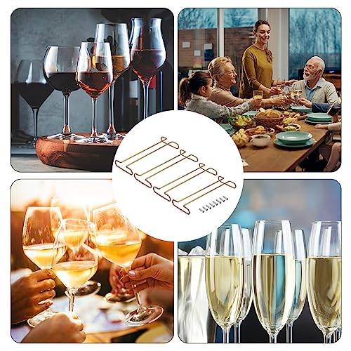 Wine Glass Rack Under Cabinet (4 Count)