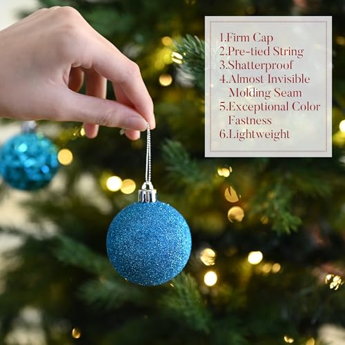 Christmas Tree Decorations Ornament Set (50 Count)