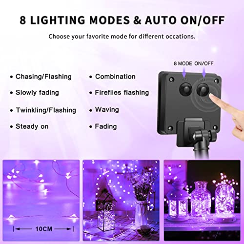 4 Pack Solar Halloween Lights (132 Foot)