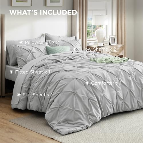 7 Piece Queen Comforter Set & Sheet Set