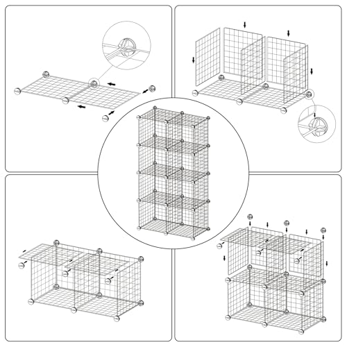 Wire Cube Storage