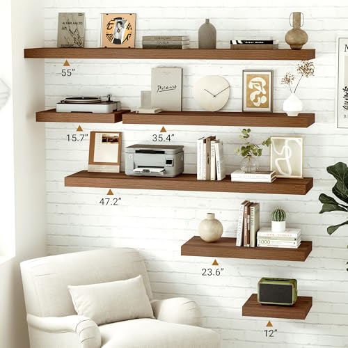 Deep Floating Shelves (2 Count)