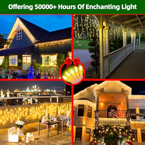 1332 LED 132FT Christmas Lights (132 Foot)