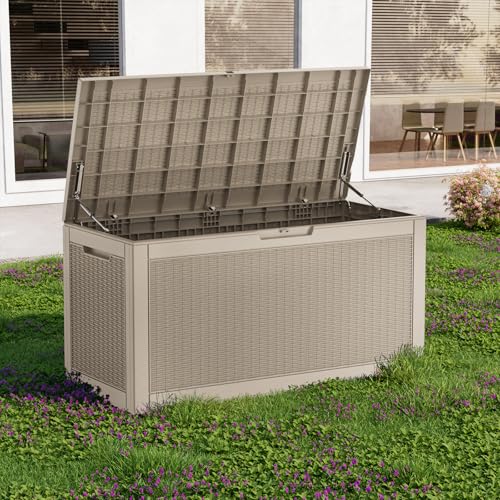120 Gallon Resin Deck Box