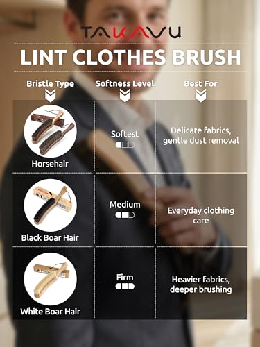 Horsehair Clothes Brush for Suits
