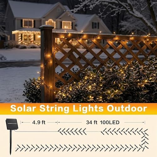 Solar String Lights Outdoor (6 Count)