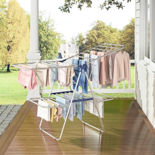 Large Stainless Steel Clothes Drying Rack