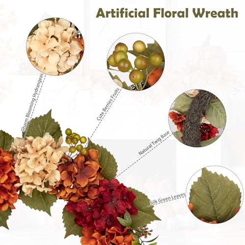 Fall Wreaths for Front Door