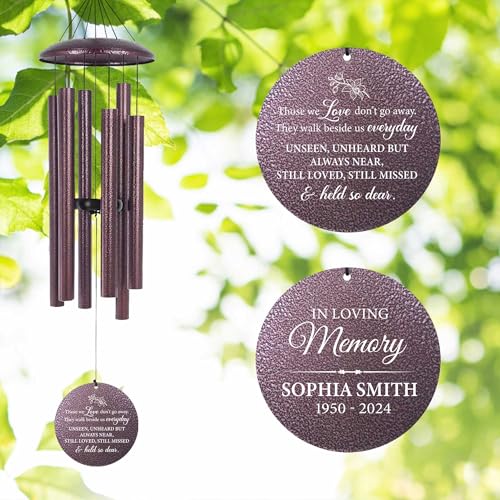 Personalized Wind Chimes Memorial