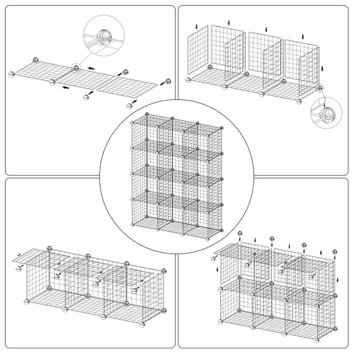 Wire Cube Storage