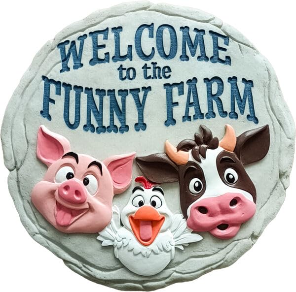 Funny Farm Stepping Stone