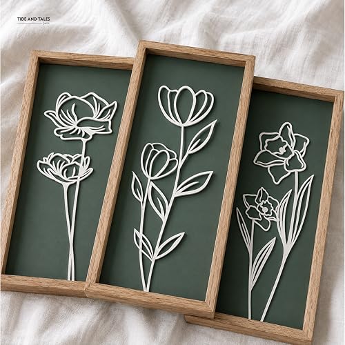 3d Green Wall Art