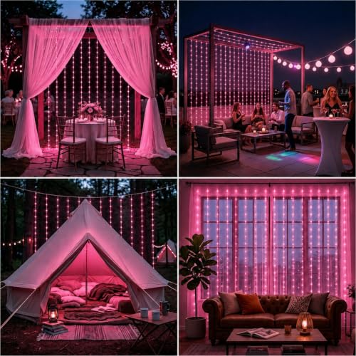 300LED Fairy Curtain Lights