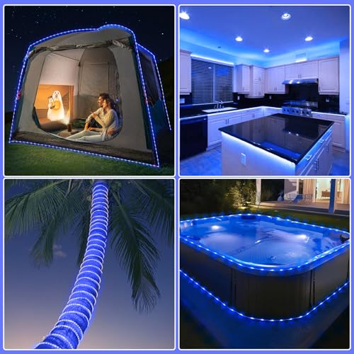 164FT 500 LED Rope Lights for Outside