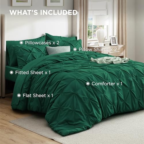7 Piece Queen Comforter Set & Sheet Set