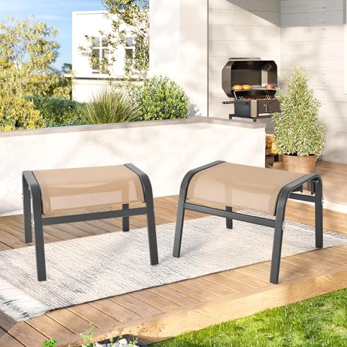 Outdoor Ottoman Set of 2 (2 Count)