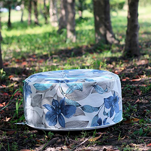 Inflatable Stool Ottoman Footrest with Handle