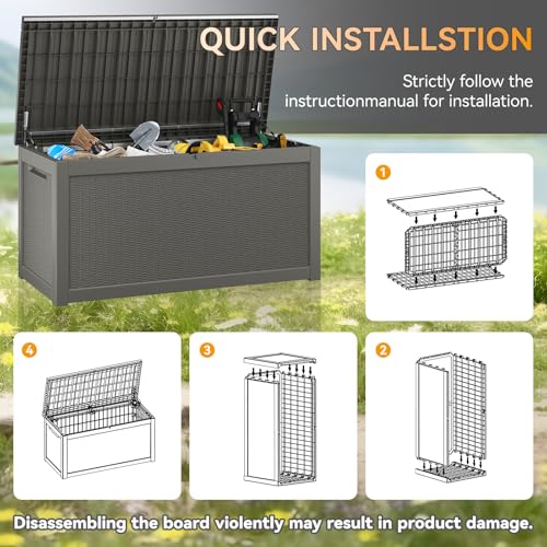 330 Gallon Outdoor Storage Box