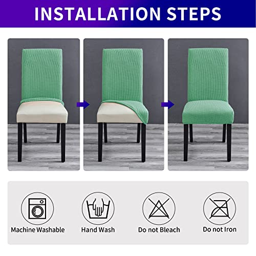 Chair Covers for Dining Room Set of 6